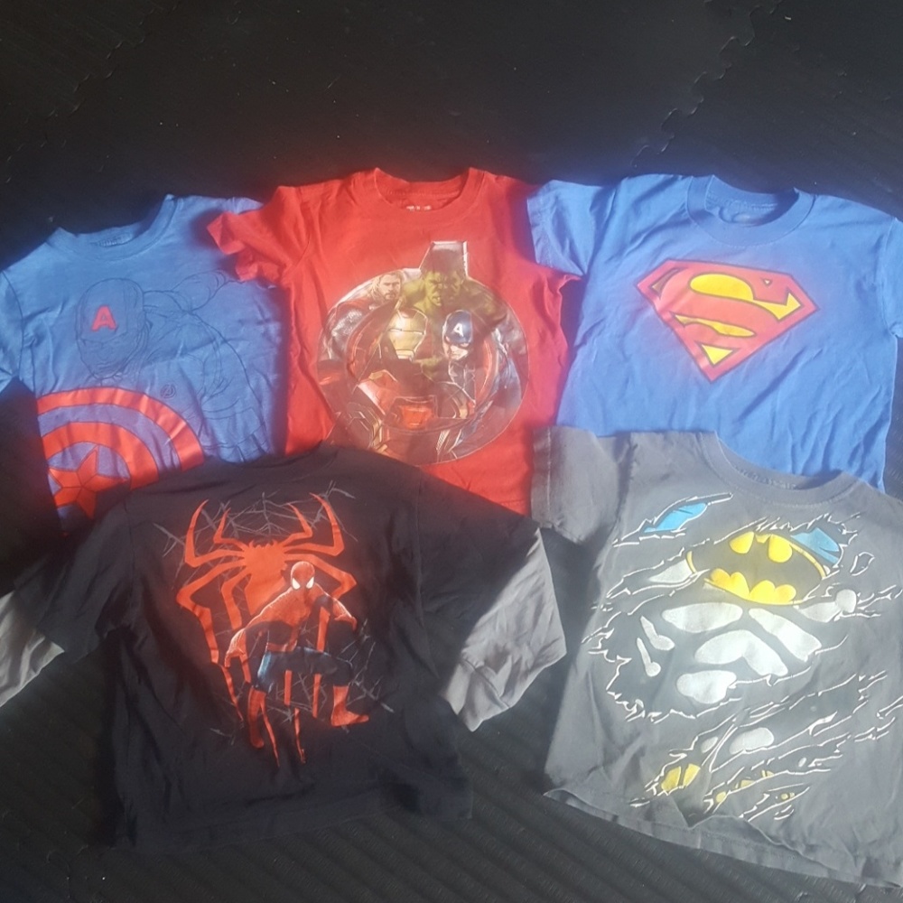 Superhero shirt bundle